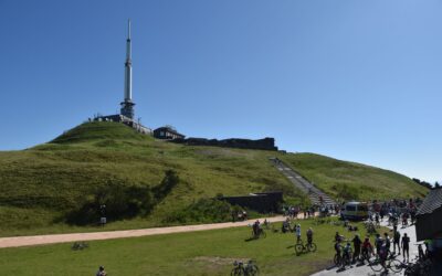 La montée du puy de Dôme 2025 sous le soleil