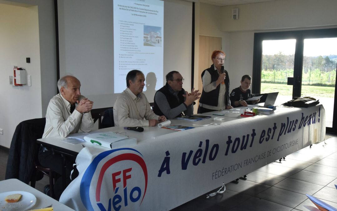 AG du Codep 63 au Centre nature des Quatre vents