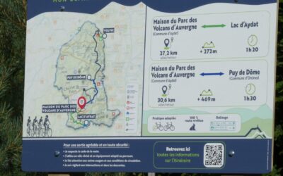 L’Échappée volcanique : itinéraire vélo dans la Chaîne des Puys